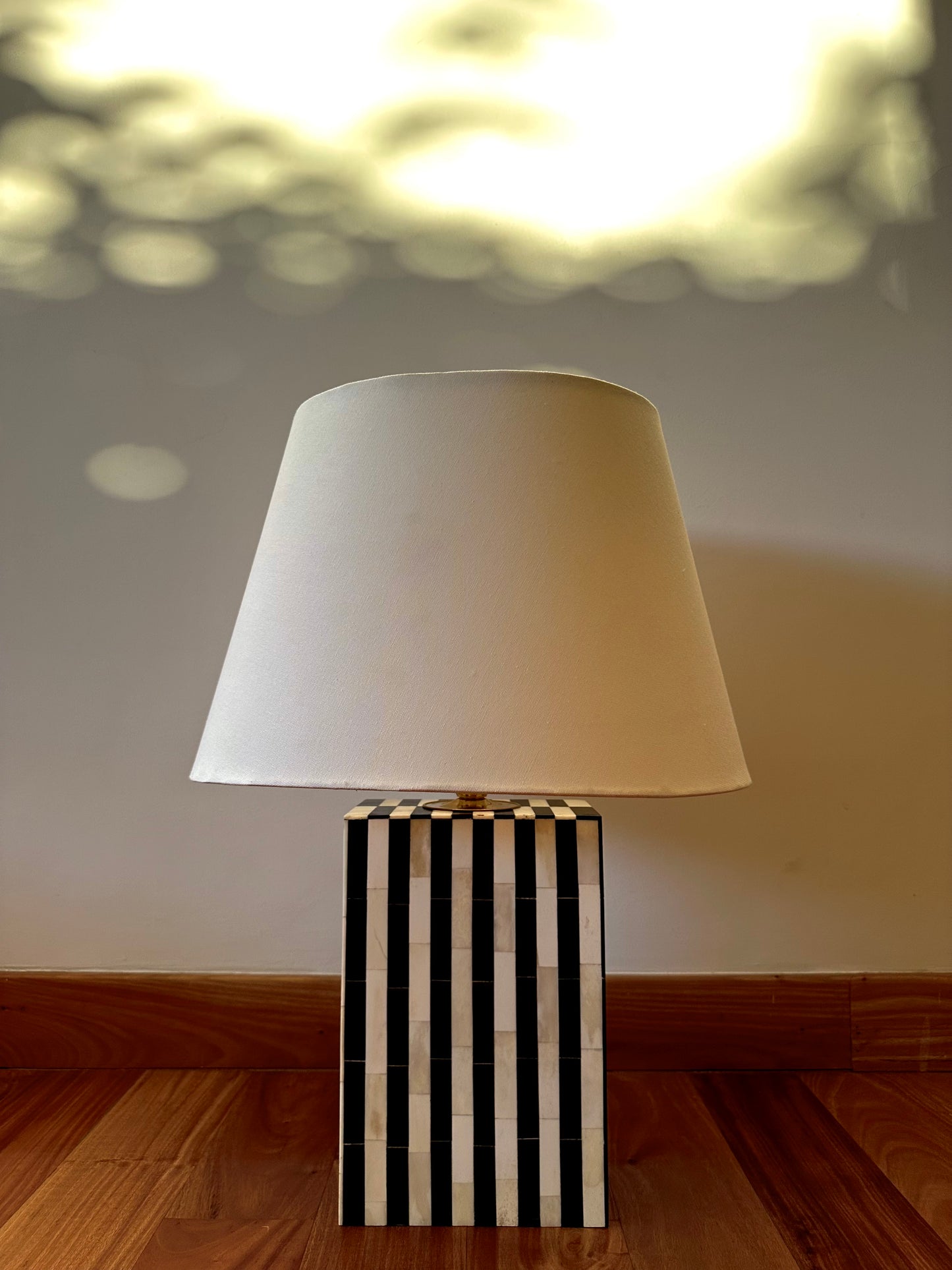 1970's-inspired Lamp in Bone